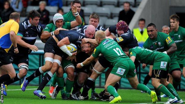 Newcastle v London Irish