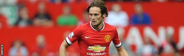 Manchester United midfielder Daley Blind