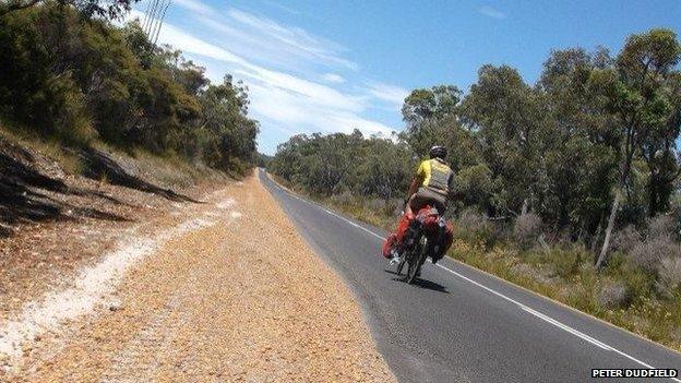 Peter Dudfield in Southern Australia