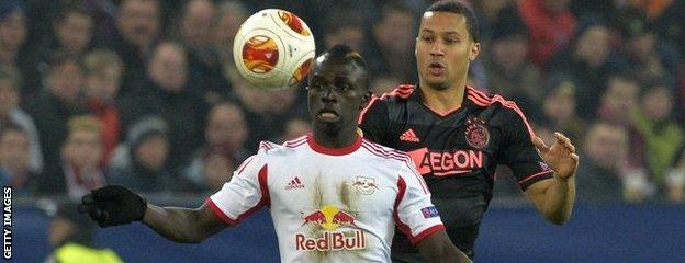 Sadio Mane left Salzburg to join Southampton for £10m