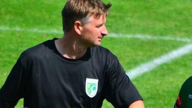 Guernsey FC manager Tony Vance