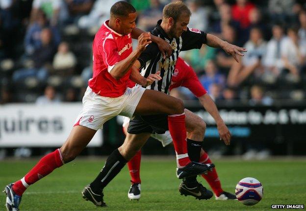 Nottingham Forest v Notts County in 2007