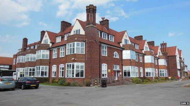 Scarborough campus of the University of Hull