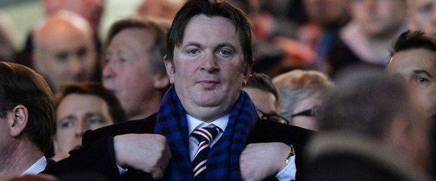 Rangers football board chairman Sandy Easdale