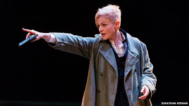 Maxine Peake in Hamlet