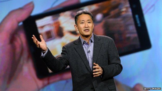 Sony chief executive Kazuo Hirai