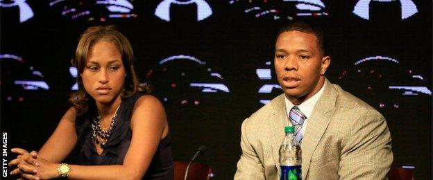 Ray and Janay Rice