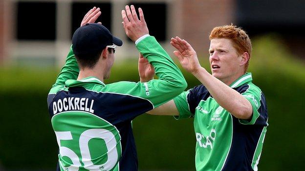 George Dockrell and Kevin O'Brien are two of Ireland cricket's star players