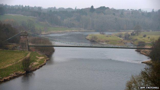 The river Tweed