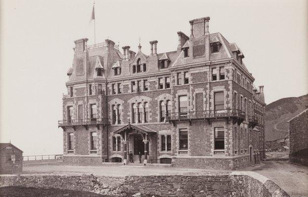 Queen's Hotel, Aberystwyth circa 1880