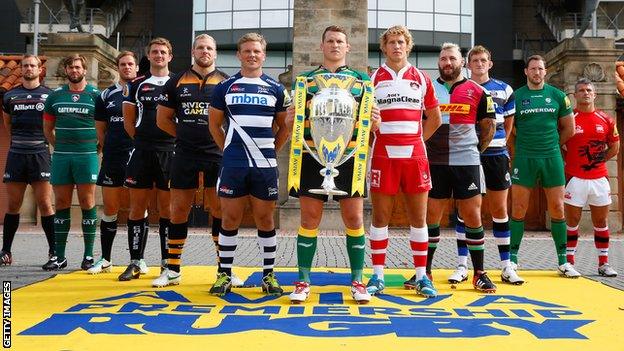 Premiership captains