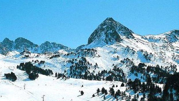 St Anton in the Austrian Alps. File photo