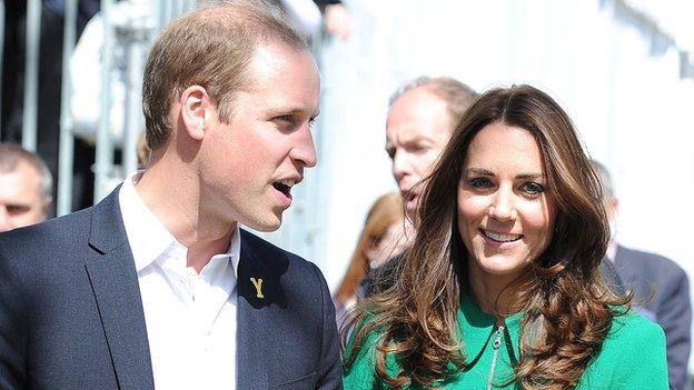 Duke and duchess of Cambridge