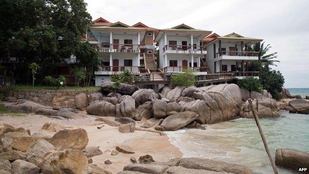 Ocean View Bungalows in Koh Tao, Thailand