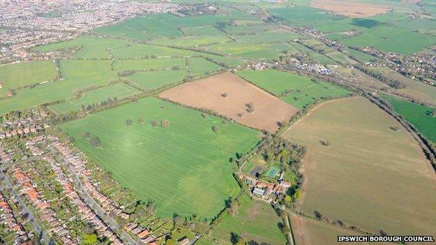 Aerial View of the Site from South East