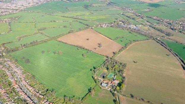 Aerial View of the Site from South East