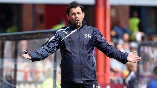 Dundee manager Paul Hartley.