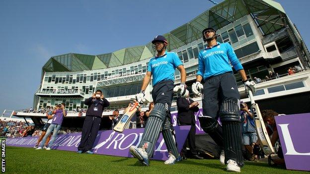 Alastair Cook and Alex Hales