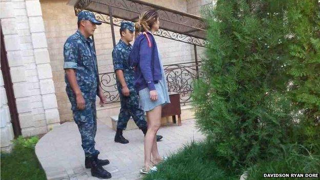 New pictures of Gulnara Karimova apparently under house arrest have been circulated by a London PR firm