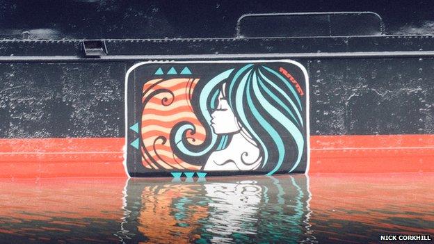 The Inkie artwork on the Thekla