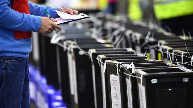 Ballot boxes