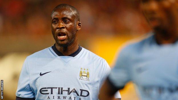 Yaya Toure Manchester City