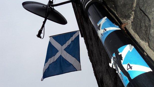 saltire in aberdeen