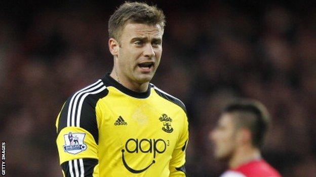 Goalkeeper Artur Boruc in action for Southampton