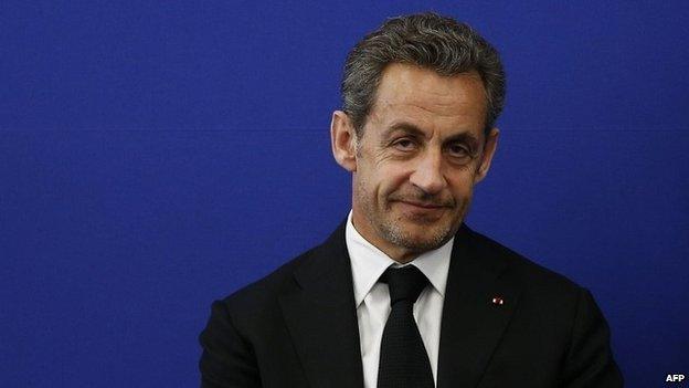 Former French president Nicolas Sarkozy - 10 March 2014