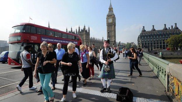 piper at house of commons