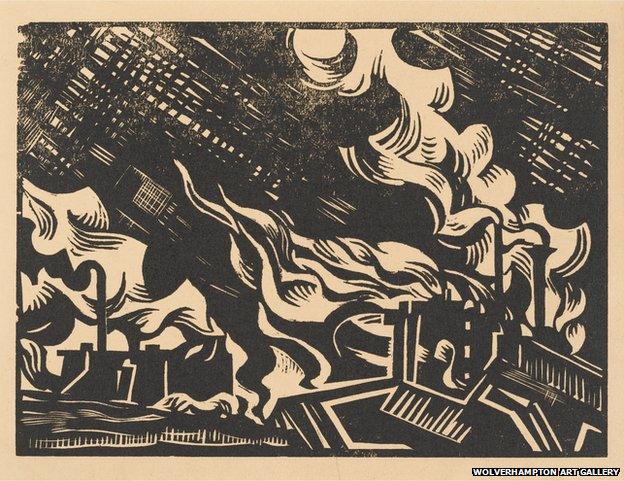 Edward Wadsworth's, in the Black Country,