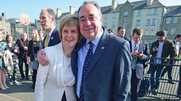 nicola sturgeon and alex salmond