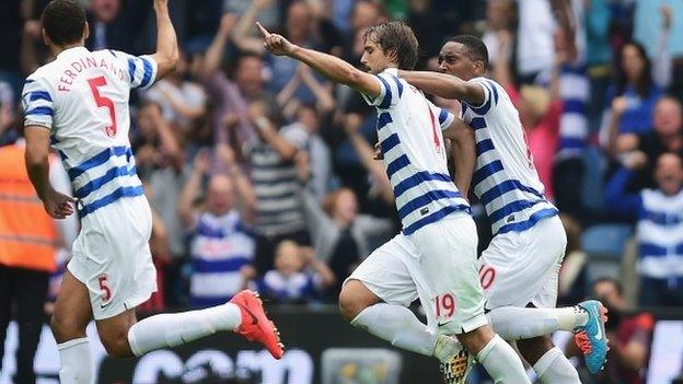 QPR celebrate equalising