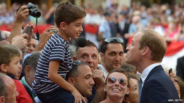 Prince William in Malta