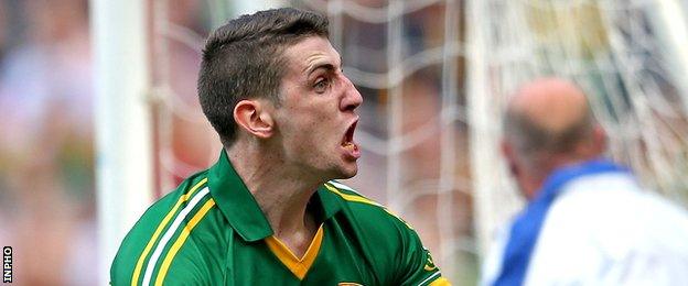 Kerry's Paul Geaney scored his first ever Championship goal in the first minute of the All-Ireland final