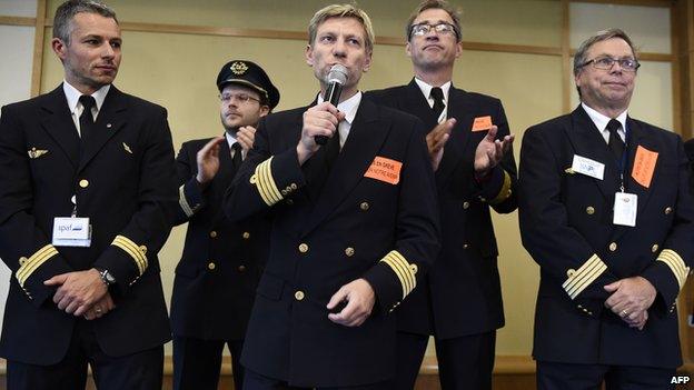 President of the pilots's union SNPL, Jean-Louis Barber