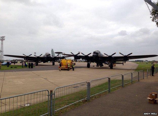 Vera and Thumper back at RAF Coningsby