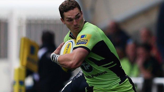 Northampton, Wales and Lions winger George North