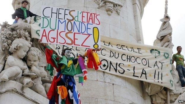 Protest in Paris