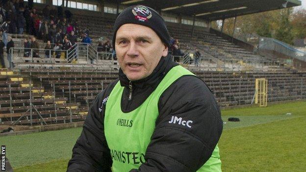 Kilcoo manager Jim McCorry