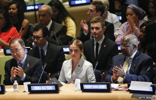 Emma Watson at the UN