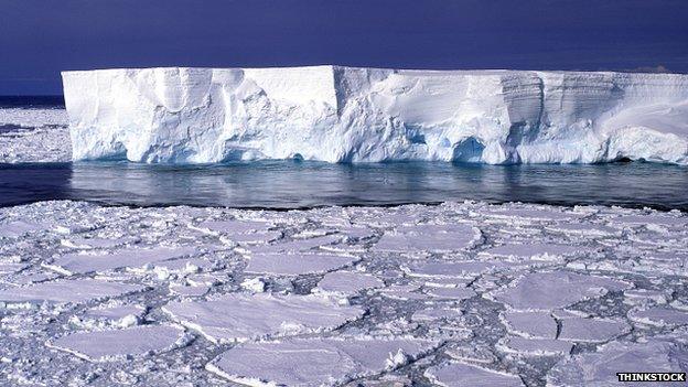 Antarctic sea ice