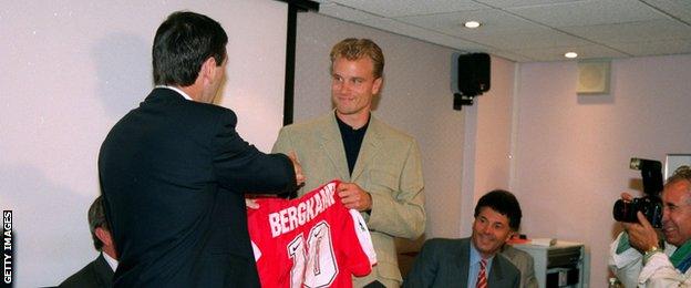 Dennis Bergkamp was an avid reader of Ceefax during the 1990s