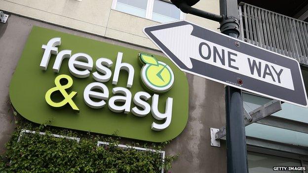 Fresh & Easy sign