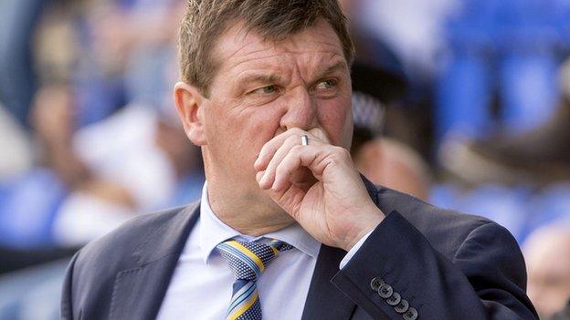 St Johnstone manager Tommy Wright