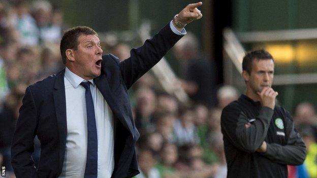 St Johnstone manager Tommy Wright