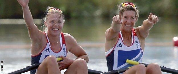 Anna Watkins (left) and Katherine Grainger