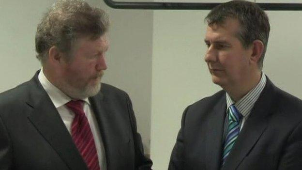 James Reilly and Edwin Poots