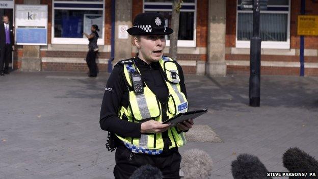 Ch Insp Jenny Gilmer from British Transport Police