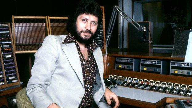 Dave Lee Travis in 1976